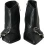 Dolce & Gabbana Gewatteerde Leren Stiletto Laarzen Black Dames - Thumbnail 21