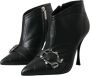 Dolce & Gabbana Gewatteerde Leren Stiletto Laarzen Black Dames - Thumbnail 22