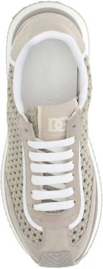 Dolce & Gabbana Geweven Design Sneakers
