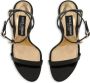 Dolce & Gabbana Glamoureuze Leren Chain-Link Sandalen Black Dames - Thumbnail 4