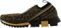 Dolce & Gabbana Glitter Leopard Slip-On Sneakers Brown Dames - Thumbnail 4