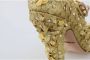 Dolce & Gabbana Gouden Bloemen Kristal Versierde Pumps Yellow Dames - Thumbnail 13