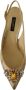 Dolce & Gabbana Gouden Kristal Slingback Hakken Multicolor Dames - Thumbnail 7