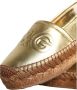 Dolce & Gabbana Gouden Leren Loafers Platte Espadrilles Schoenen Yellow Dames - Thumbnail 15
