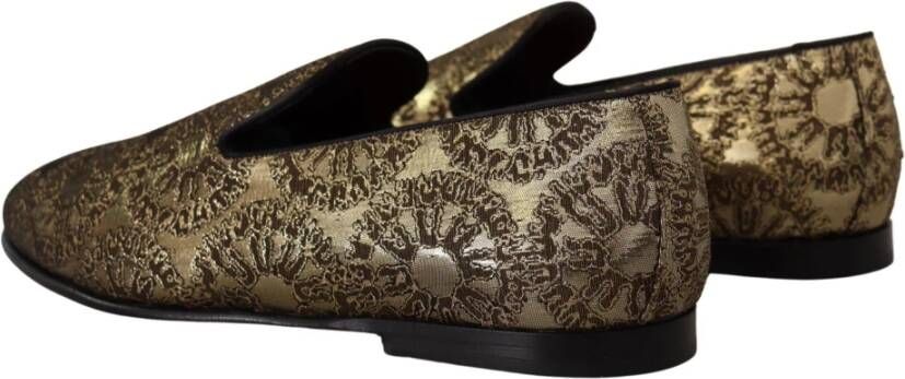 Dolce & Gabbana Gouden Loafers voor Heren Multicolor Heren