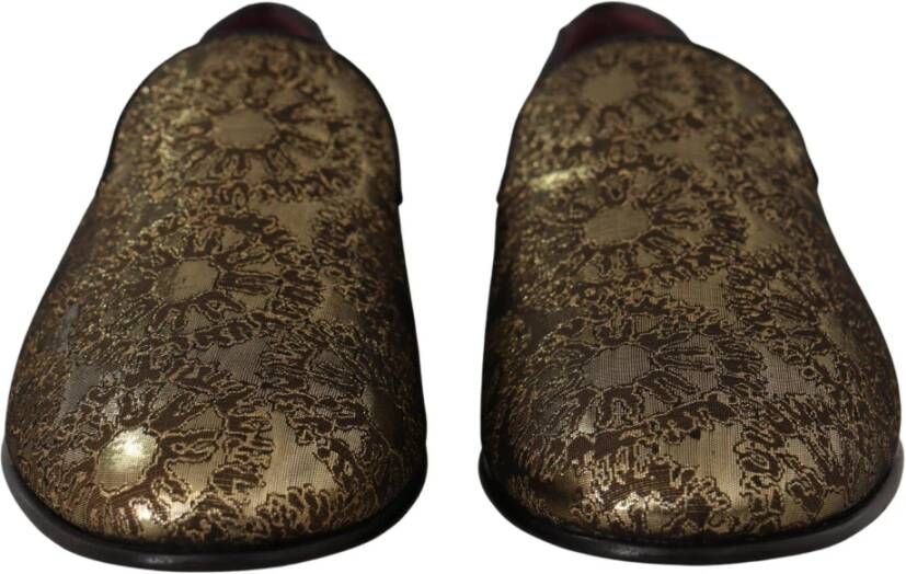 Dolce & Gabbana Gouden Loafers voor Heren Multicolor Heren