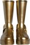 Dolce & Gabbana Gouden metallic PVC regenlaarzen Yellow Dames - Thumbnail 10