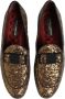Dolce & Gabbana Gouden Paillet Slip-On Loafers - Thumbnail 2