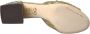 Dolce & Gabbana Gouden Pailletten Leren Hakken Sandalen Yellow Dames - Thumbnail 12