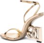 Dolce & Gabbana Goudkleurige Metallic Sandalen met Karol Hak Yellow Dames - Thumbnail 10