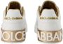 Dolce & Gabbana Portofino Sneakers Dolce Gabbana Gold Dust Leather Beige Dames - Thumbnail 10
