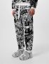 Dolce & Gabbana Graffiti-Print Logo Sneakers Multicolor Heren - Thumbnail 3