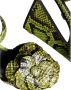 Dolce & Gabbana Gele exotische leren enkelband hakken sandalen schoenen Multicolor Dames - Thumbnail 8
