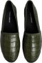 Dolce & Gabbana Groene exotische leren espadrilles instappers - Thumbnail 2
