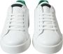 Dolce & Gabbana Elegante Portofino Leren Sneakers White Heren - Thumbnail 10
