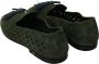 Dolce & Gabbana Groene Suède Ademende Slippers Loafers Schoenen Green Heren - Thumbnail 5