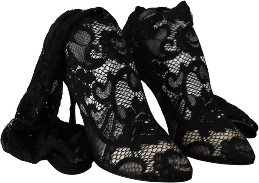 Dolce & Gabbana Heeled Boots Black Dames