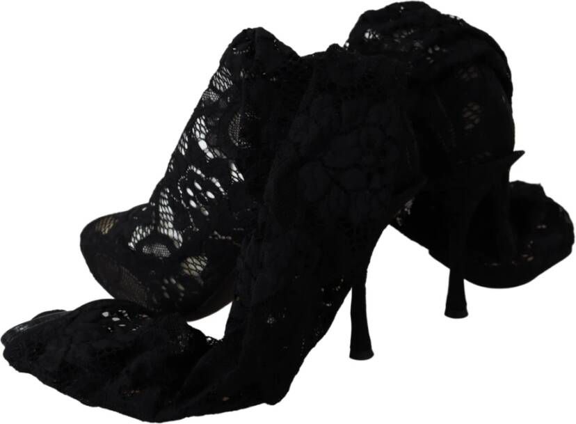 Dolce & Gabbana Heeled Boots Black Dames