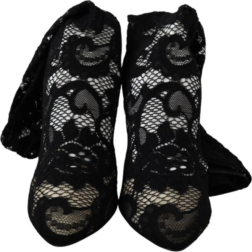 Dolce & Gabbana Heeled Boots Black Dames