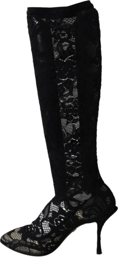 Dolce & Gabbana Heeled Boots Black Dames
