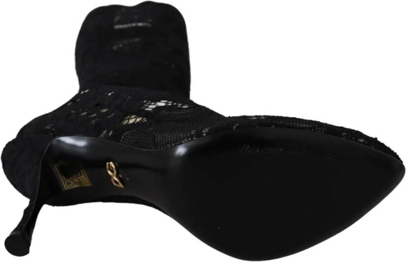 Dolce & Gabbana Heeled Boots Black Dames