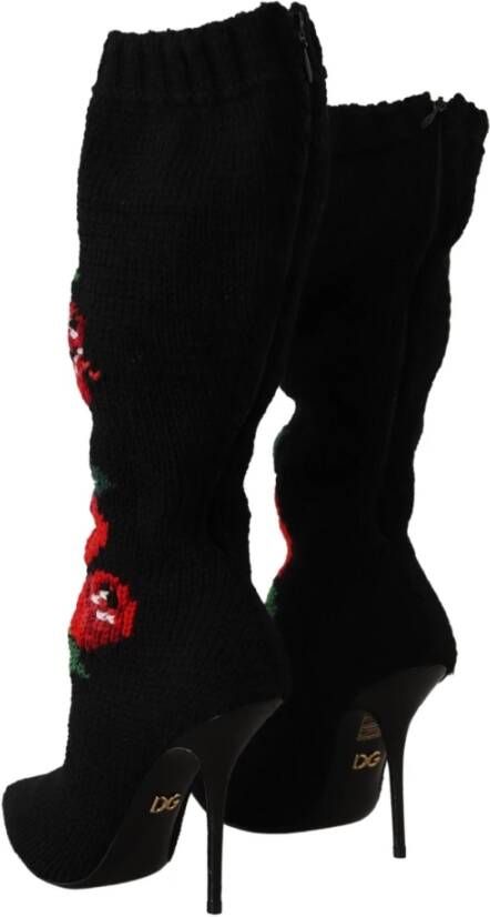 Dolce & Gabbana Heeled Boots Black Dames