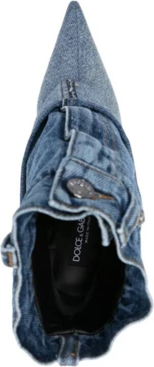 Dolce & Gabbana Heeled Boots Blue Dames