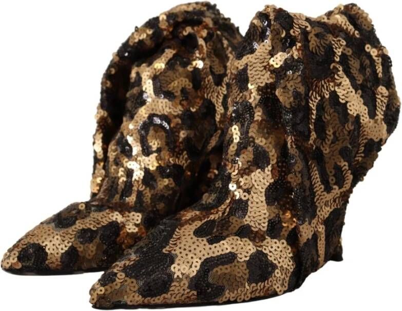 Dolce & Gabbana Heeled Boots Geel Dames