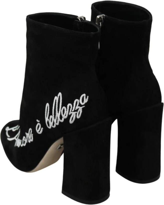 Dolce & Gabbana Heeled Boots Zwart Dames