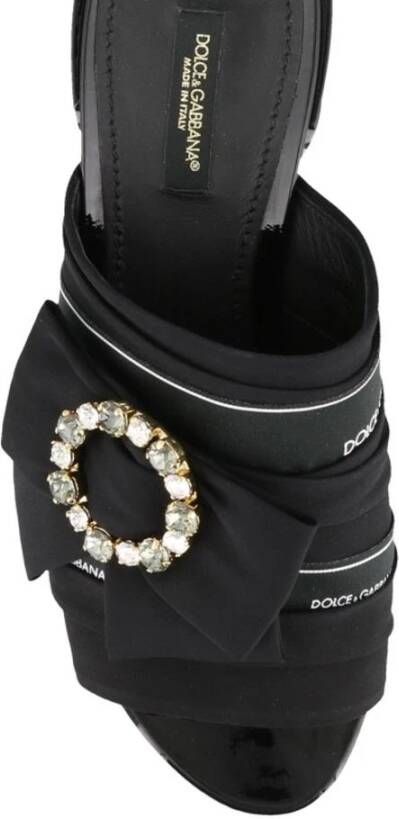 Dolce & Gabbana Heeled Mules Black Dames