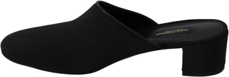 Dolce & Gabbana Heeled Mules Black Dames