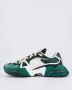 Dolce & Gabbana Groene en Zwarte Airmaster Sneakers Multicolor Heren - Thumbnail 5