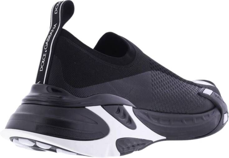 Dolce & Gabbana Heren Fast Sneakers Zwart Wit Black Heren