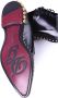 Dolce & Gabbana Zwarte leren gouden studs Derby schoenen Black Heren - Thumbnail 4