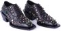 Dolce & Gabbana Heren Laced Jewels Strass Schoen Black Heren - Thumbnail 2