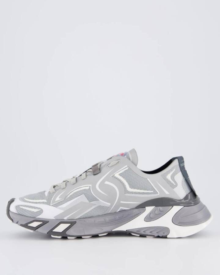 Dolce & Gabbana Mesh Fast Sneaker Gray Heren