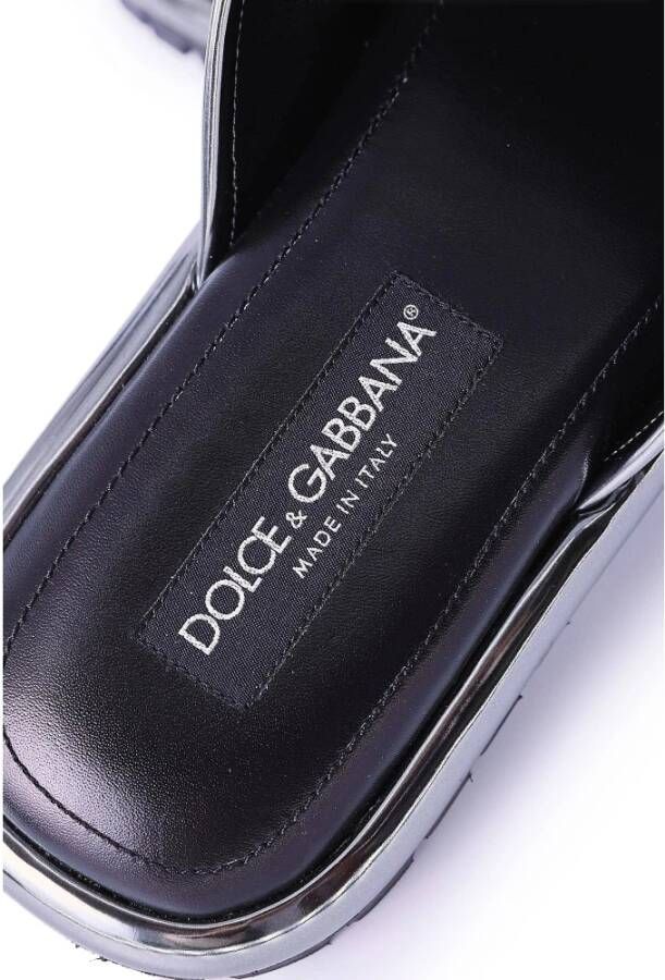 Dolce & Gabbana Heren Termostras Sandalen Black Heren