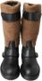 Dolce & Gabbana Luxe Shearling Leren Lange Laarzen Multicolor Heren - Thumbnail 4