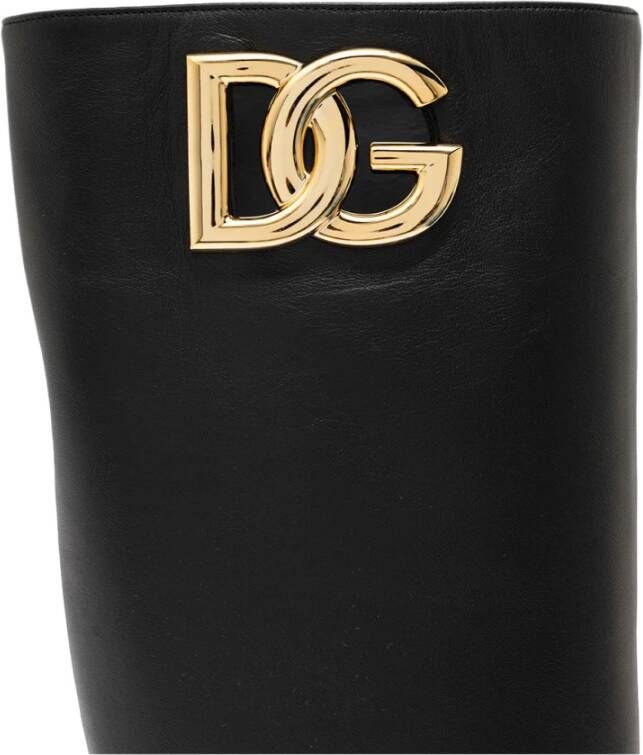 Dolce & Gabbana High Boots Zwart Dames