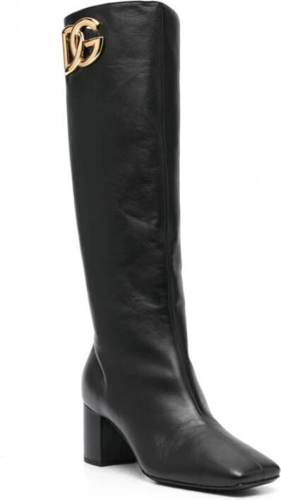 Dolce & Gabbana High Boots Zwart Dames