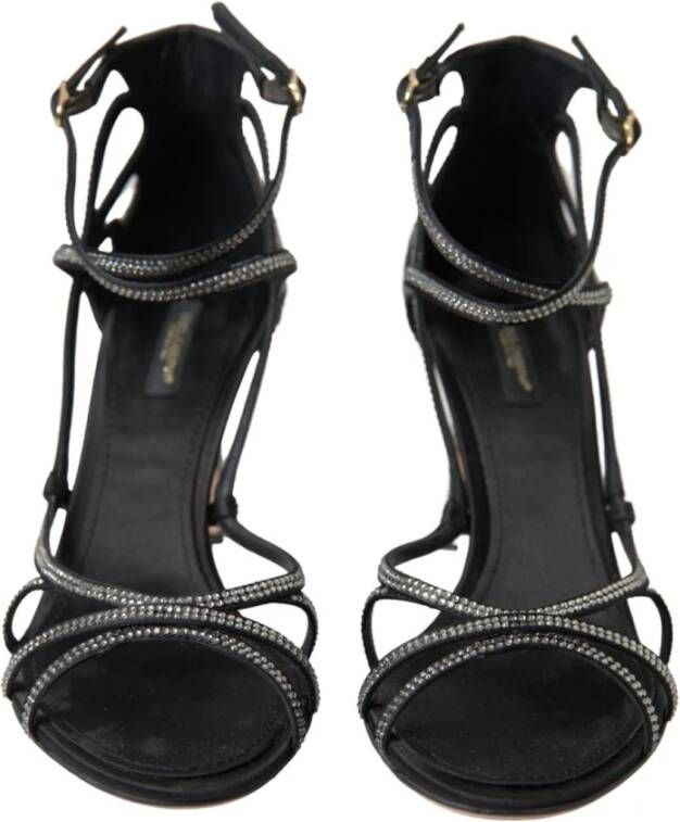 Dolce & Gabbana High Heel Sandals Black Dames