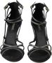 Dolce & Gabbana Prachtige Rhinestone Stiletto Sandalen Black Dames - Thumbnail 5