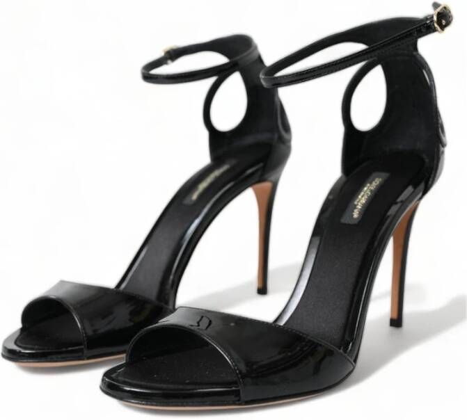 Dolce & Gabbana High Heel Sandals Black Dames