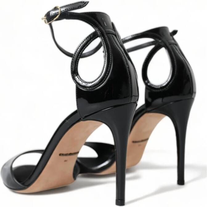 Dolce & Gabbana High Heel Sandals Black Dames