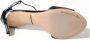 Dolce & Gabbana Zwarte Leren Hoge Hak Sandalen Black Dames - Thumbnail 6