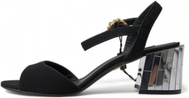 Dolce & Gabbana High Heel Sandals Black Dames