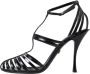 Dolce & Gabbana Zwarte Stiletto Sandalen met Hak Black Dames - Thumbnail 12