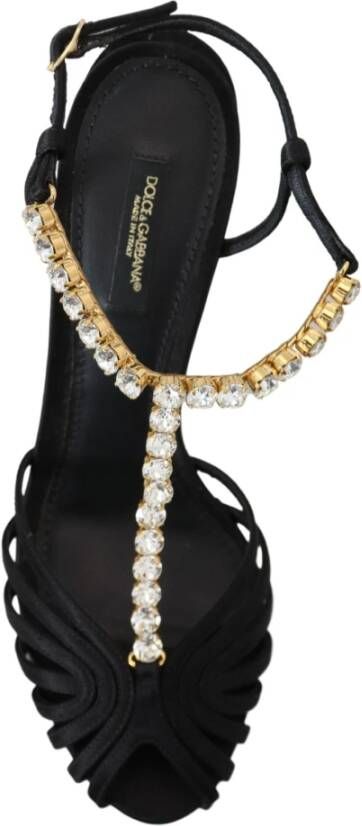 Dolce & Gabbana High Heel Sandals Black Dames