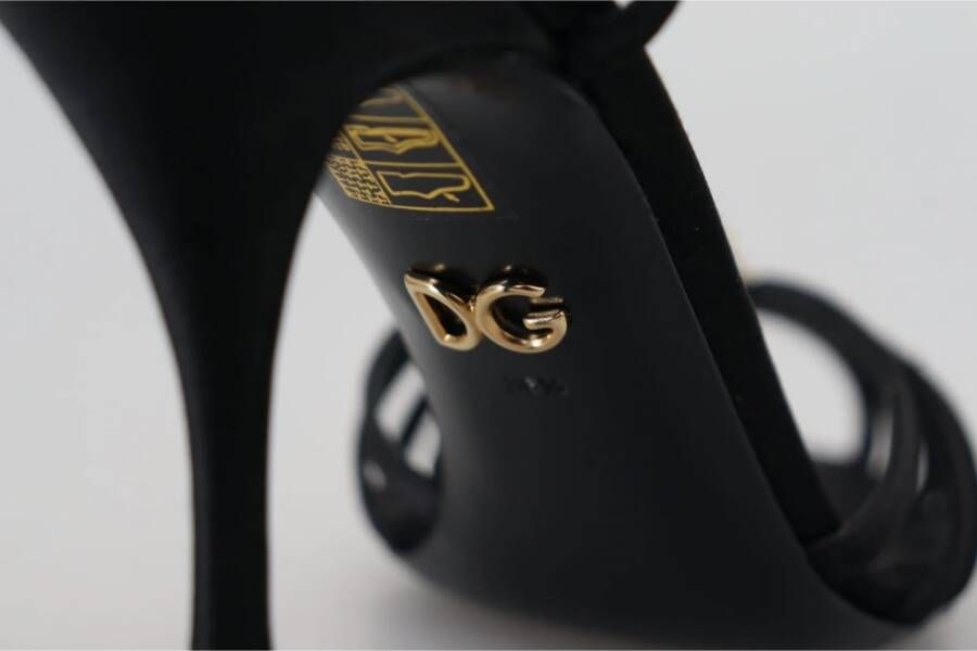 Dolce & Gabbana High Heel Sandals Black Dames