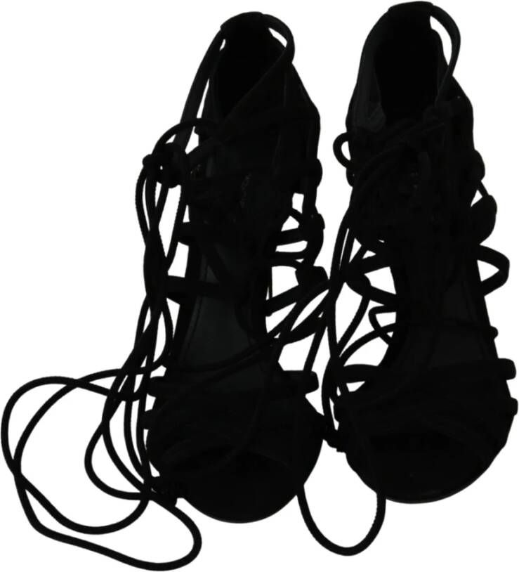 Dolce & Gabbana High Heel Sandals Black Dames
